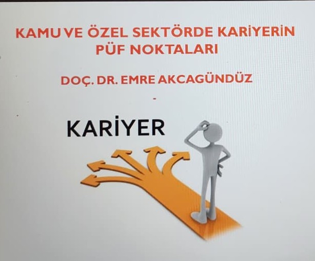 Bölümümüzde "Kamuda Kariyer İmkânlari" Paneli Gerçekleştirildi